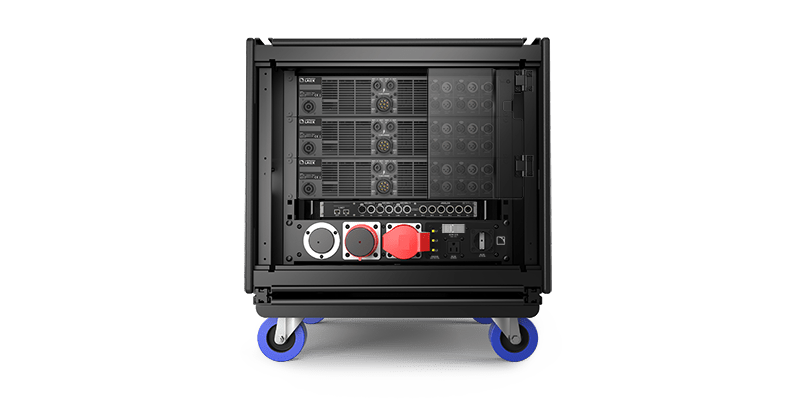LA-RAK II AVB w/3x LA12X