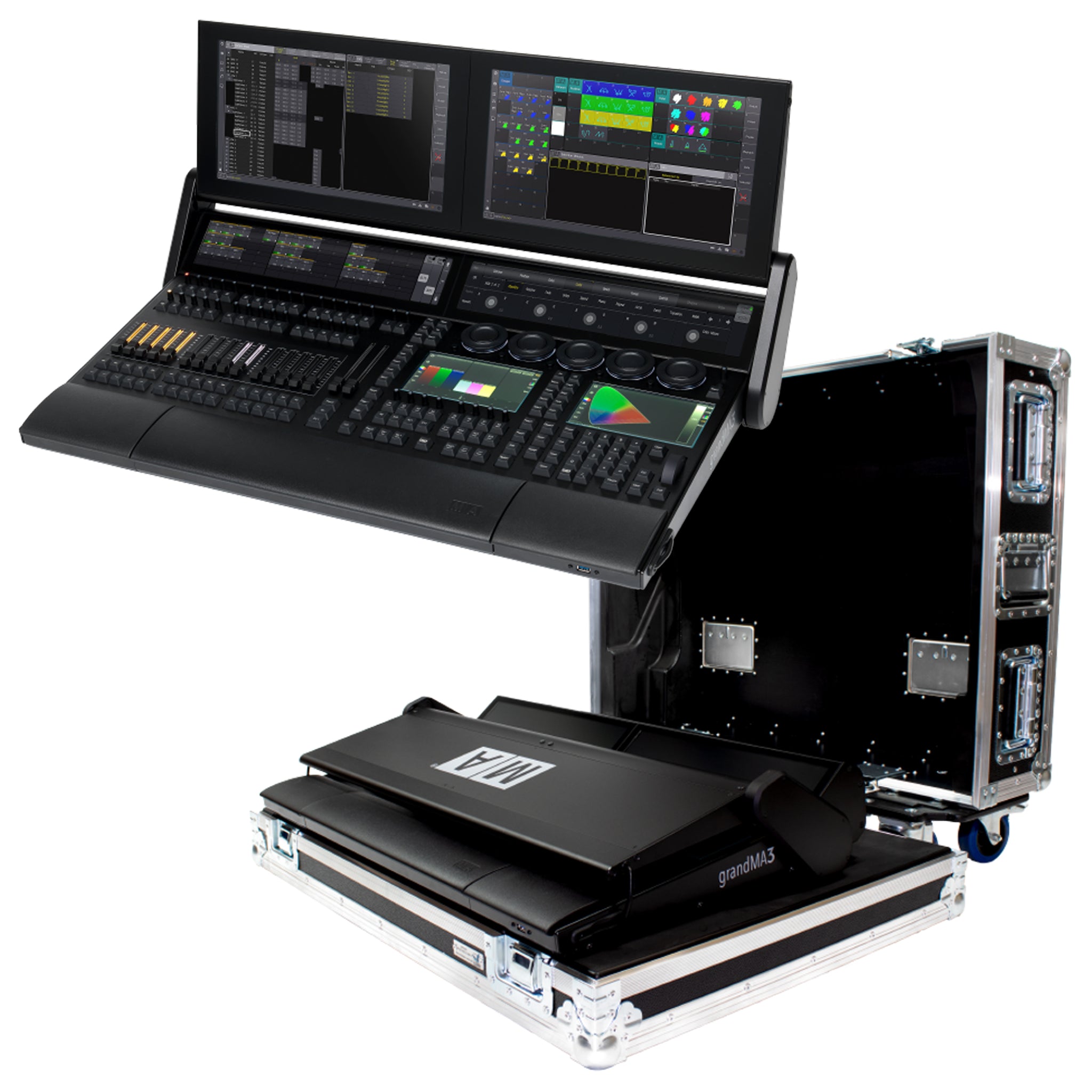 GrandMA3 Light Console + Road Case Bundle