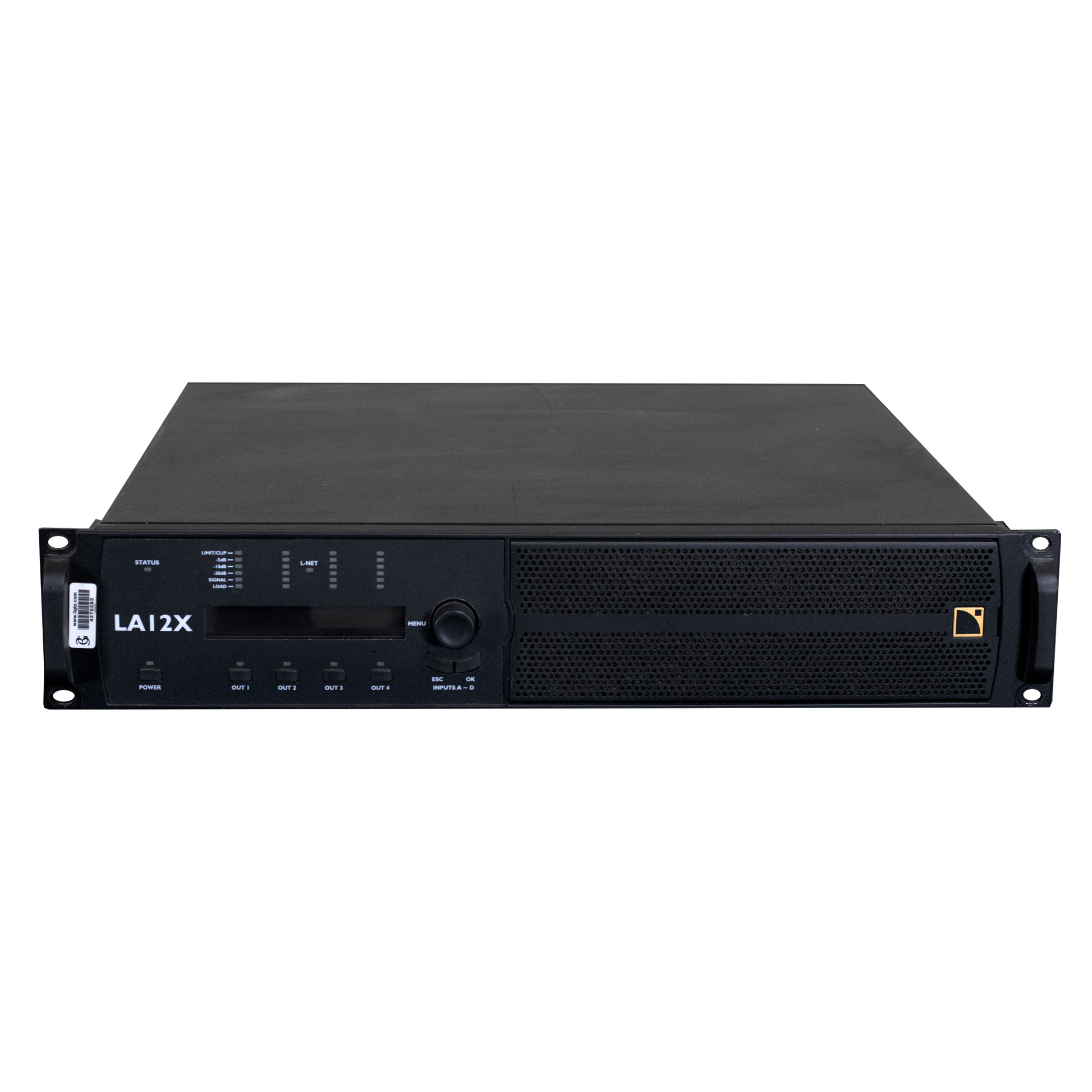 LA12X Amplifier Front