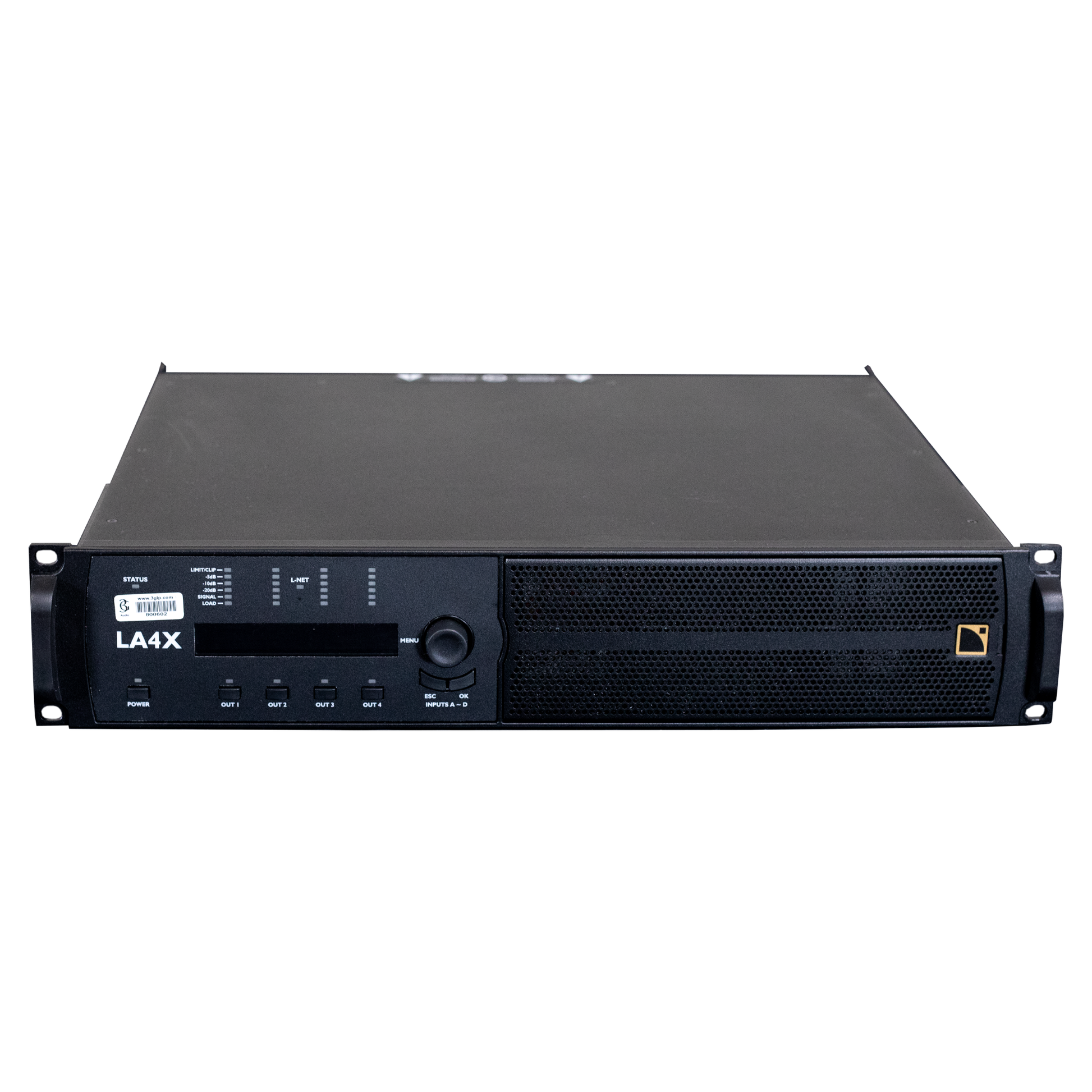 LA4X Amplifier Front