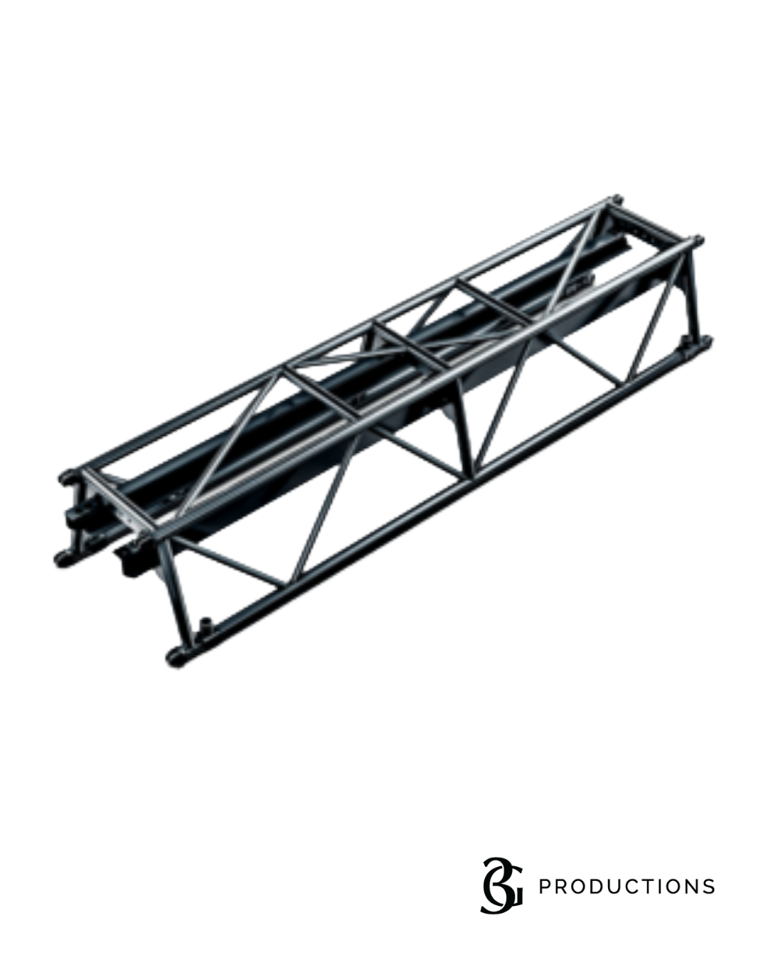 Litec DST track HD truss Black Powder Coat (HD) - 2m