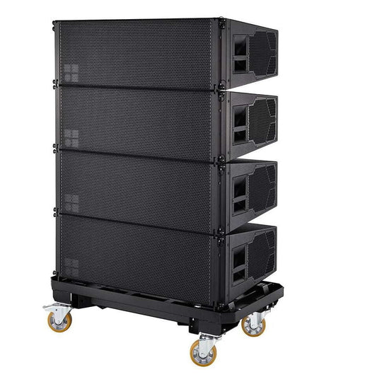 KSL8/12 Line Array Bundle - 4 Speakers with Touring Cart