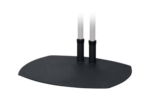 Low‑Profile Dual‑Pole Floor Stand Base